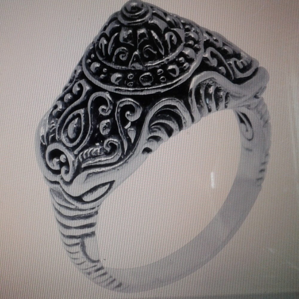 .925 Bali ring size 7